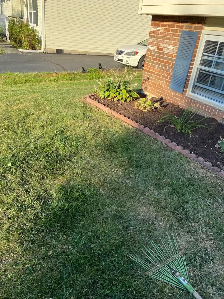 Henriquez Landscaping team at work